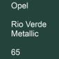 Preview: Opel, Rio Verde Metallic, 065.